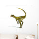 Herrerasaurus dinosaur, photorealistic representation. Dynamic v 