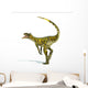 Herrerasaurus dinosaur, photorealistic representation. Dynamic v 
