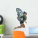 Fairy with blue wings Wall Decal
