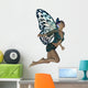 Fairy with blue wings Wall Decal
