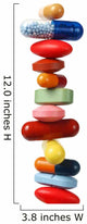 Stack of Pills and Capsules 