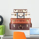 Vier Reisekoffer Wall Decal