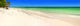 Caribbean Beach Panorama Wall Decal