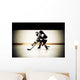 girl's hockey Wall Mural