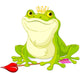 Frog Prince Wall Decal