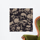 Grunge Skulls Seamless Wall Decal