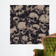 Grunge Skulls Seamless Wall Decal