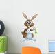Rabbit with carrot Wall Decal