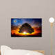 Space tree Wall Mural