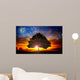 Space tree Wall Mural