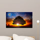 Space tree Wall Mural