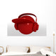 abstract symbol dj, white background Wall Decal