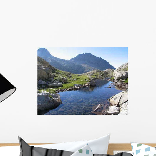 Between Arroyo Pristine Mountains Wall Decal