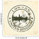Grunge rubber stamp with London, United Kingdom 