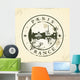 Grunge Rubber Stamp With Paris France 