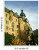 Marburg, castle, castle Wall Mural