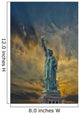 Statue of Liberty with beautiful sky. 