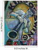 jazzman Wall Mural