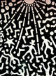 Dancing Sun Graffiti Wall Mural
