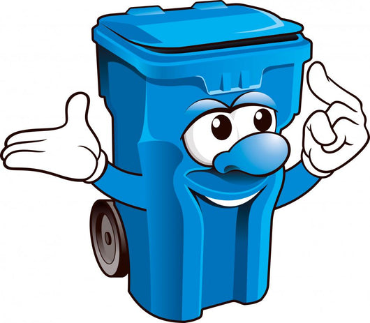 Wheelie Bin Wall Decal