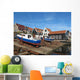 Bootshafen Von Urk Holland Wall Decal