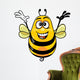 cartoon bee 02 Wall Decal
