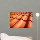 Roof tiles closeup 