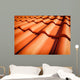 Roof tiles closeup 