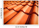 Roof tiles closeup 