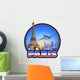 Paris travel Wall Decal
