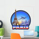 Paris travel Wall Decal