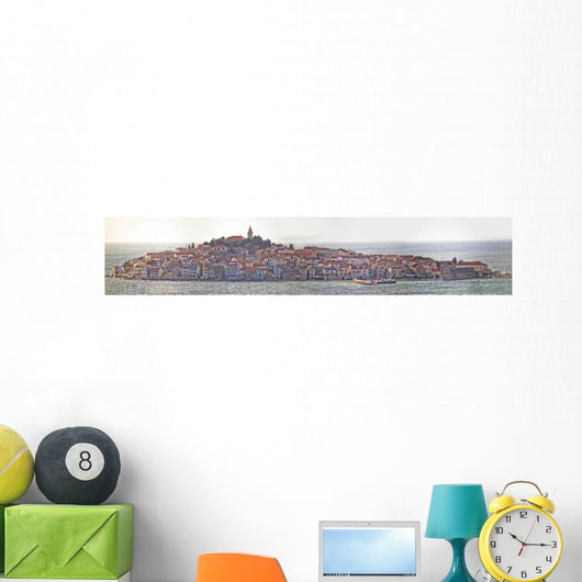 Town of Primosten panoramic view Wall Mural