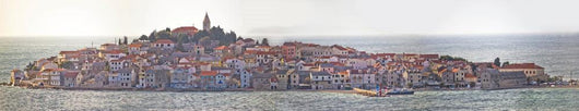 Town of Primosten panoramic view Wall Mural