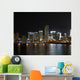 Miami By night Wall Mural