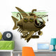 Fish Submarine Wall Mural