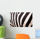 Zebra Pattern Wall Decal Design 1