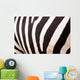 Zebra Pattern Wall Decal Design 1