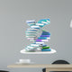 Books forming a DNA spiral 