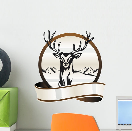 Hirsch Wall Decal