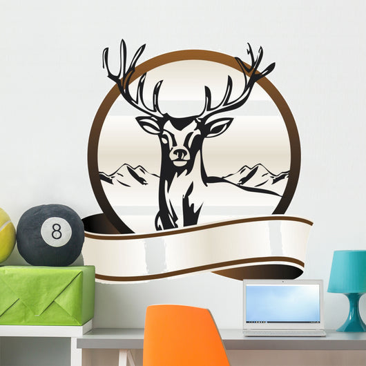 Hirsch Wall Decal