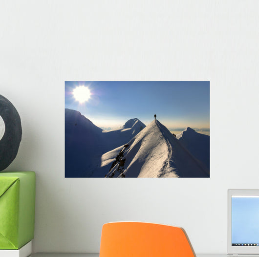 Sharp ridge Wall Mural