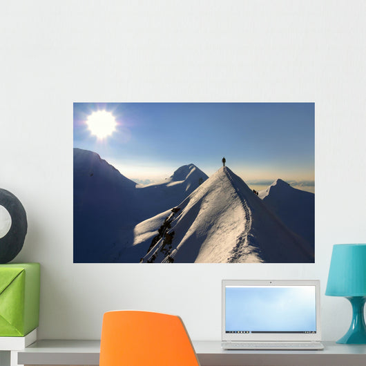 Sharp ridge Wall Mural