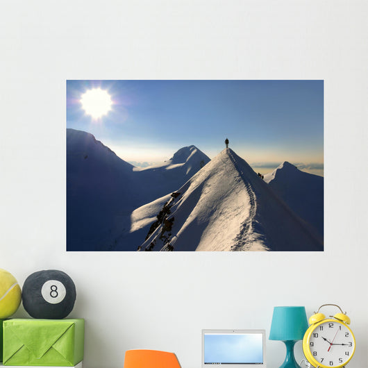 Sharp ridge Wall Mural