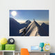 Sharp ridge Wall Mural