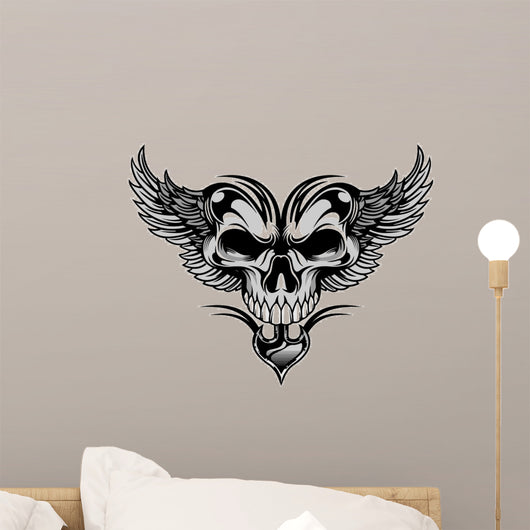 Skull and Wings 