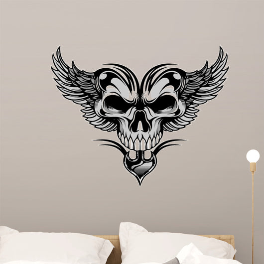 Skull and Wings 