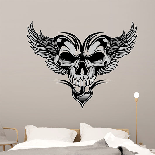 Skull and Wings 