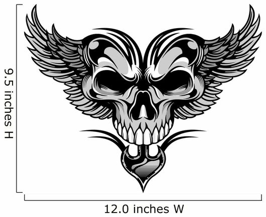 Skull and Wings 