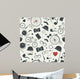 Hipster Seamless Pattern Wall Decal