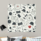 Hipster Seamless Pattern Wall Decal